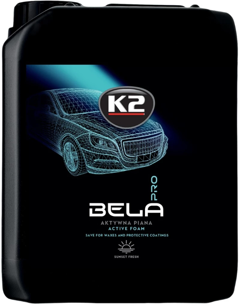 K2 BELA PRO 5L Ενεργός Αφρός Καθαρισμού Αυτοκινήτου SUNSET FRESH D0115