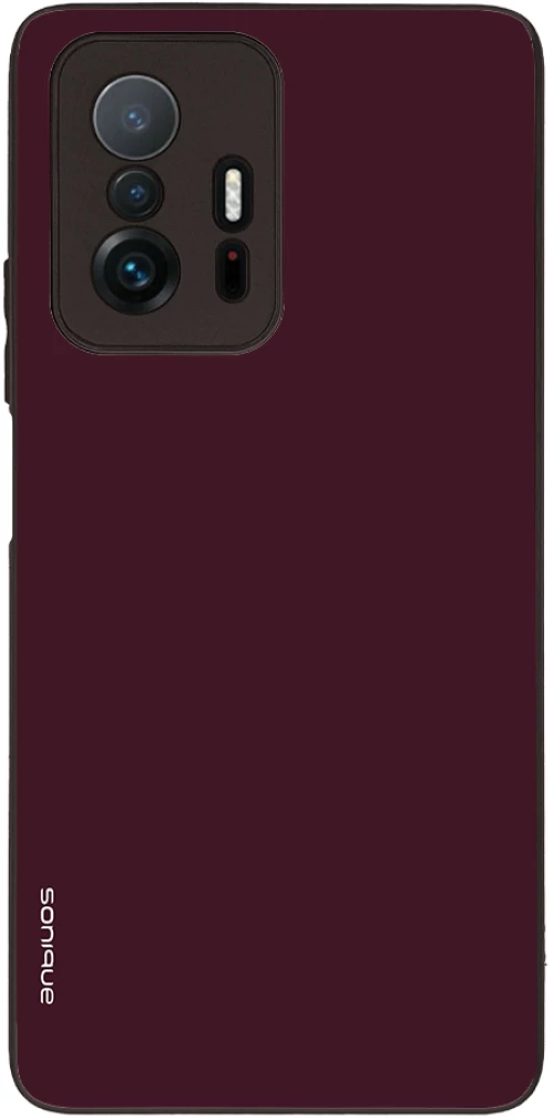 Θήκη Sonique ColorBloc Series για Xiaomi Xiaomi 11T / Xiaomi 11T Pro Μπορντώ