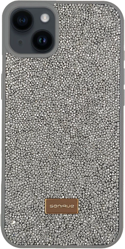 Θήκη Lux Diamond Sonique Apple iPhone 14 Plus Ασημί