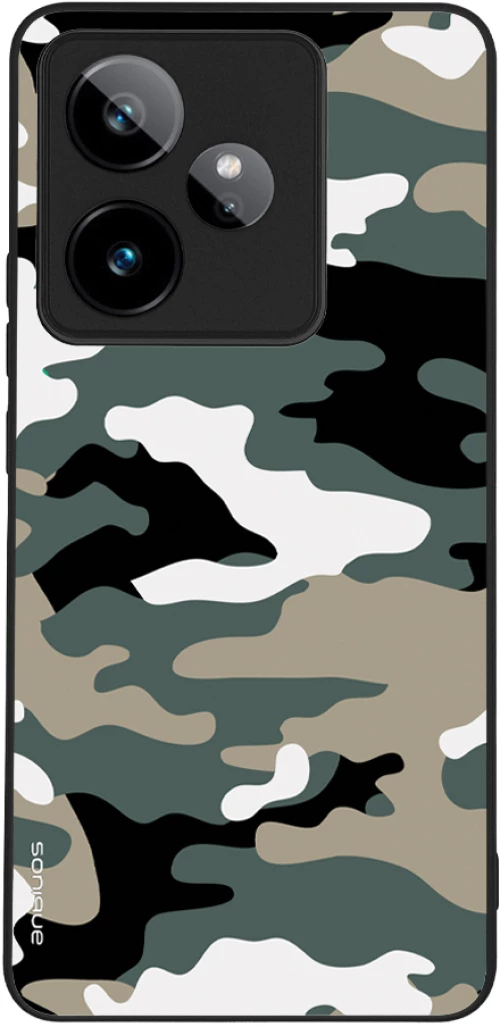 Θήκη Sonique Camouflage Army Series για Realme GT 7 5G / Realme GT 7T 5G Χακί