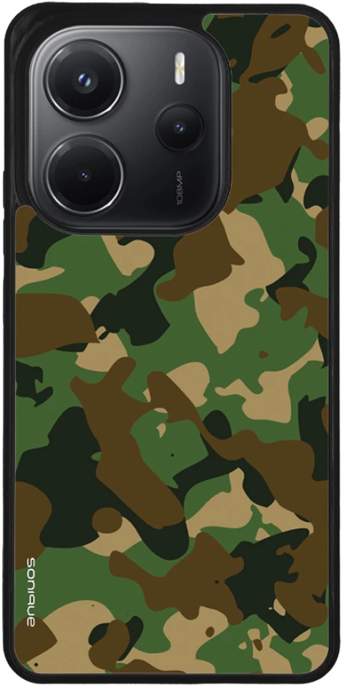 Θήκη Sonique Camouflage Army Series για Xiaomi Redmi Note 14 4G (164.84mm) Πράσινο
