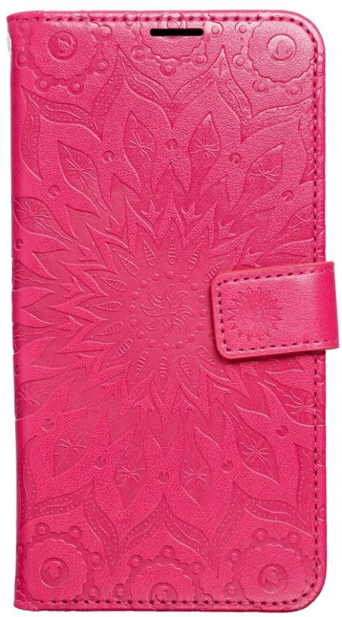 Mezzo Book Case For Samsung S25 Plus Mandala Magenta