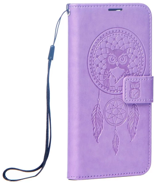 Mezzo Book Case For Samsung A26 5G Dreamcatcher Purple