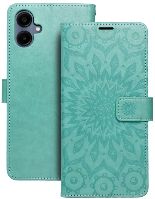 Mezzo Book Case For Samsung A06 Mandala Green