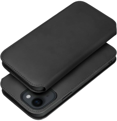 Dual Pocket Book Case For Xiaomi Redmi Note 14 5G Black