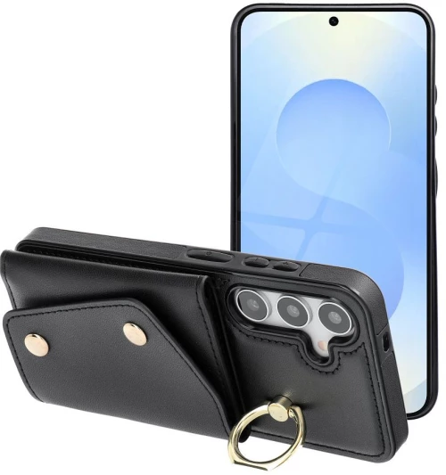 Wallet Case Wonder For Samsung A15 5G Black