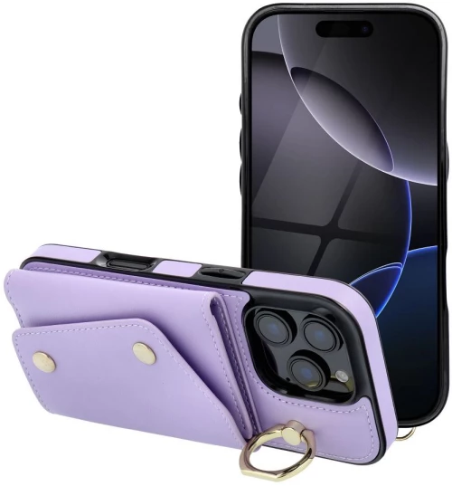 Wallet Case Wonder For Iphone 15 Lilac