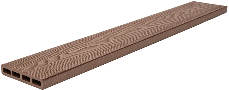 WPC ΠΕΡΙΦΡΑΞΗΣ ΝΕΑΣ ΓΕΝΙΑΣ 21/120mm TEAK 90155 NewPlan / τιμή ανά τ.μ.