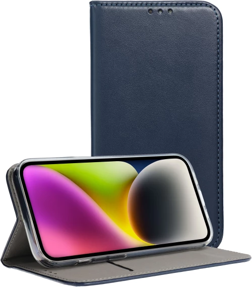 Smart Magneto Book Case For Samsung M16 5G Navy