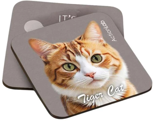 Action Lab Souver Tiger Cat Red 2pcs
