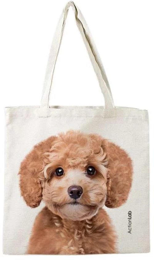 Action Lab Tote Bag Poodle