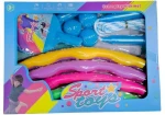 Παιδικό σετ άθλησης - Ping Pong - Σχοινάκι - Hula Hoop - 215579 - Blue
