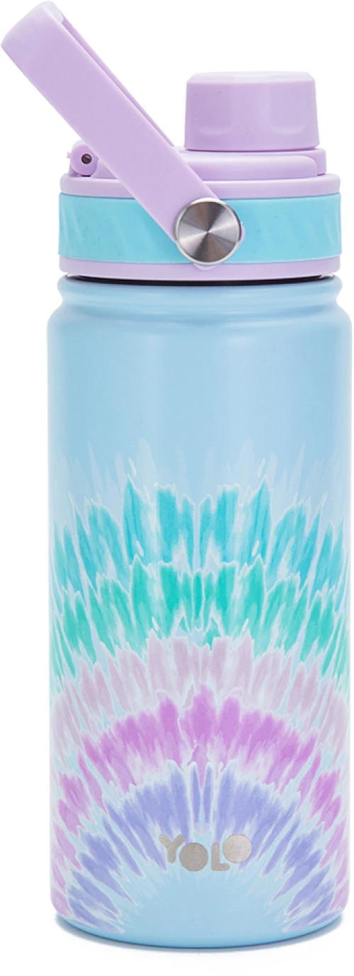 Μεταλλικό Θερμός Με Λαβή YOLO 500ml – Rainbow Tie Dye