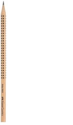 Μολύβι Faber Castell Grip 2001 Natural με Black Dots HB 217053