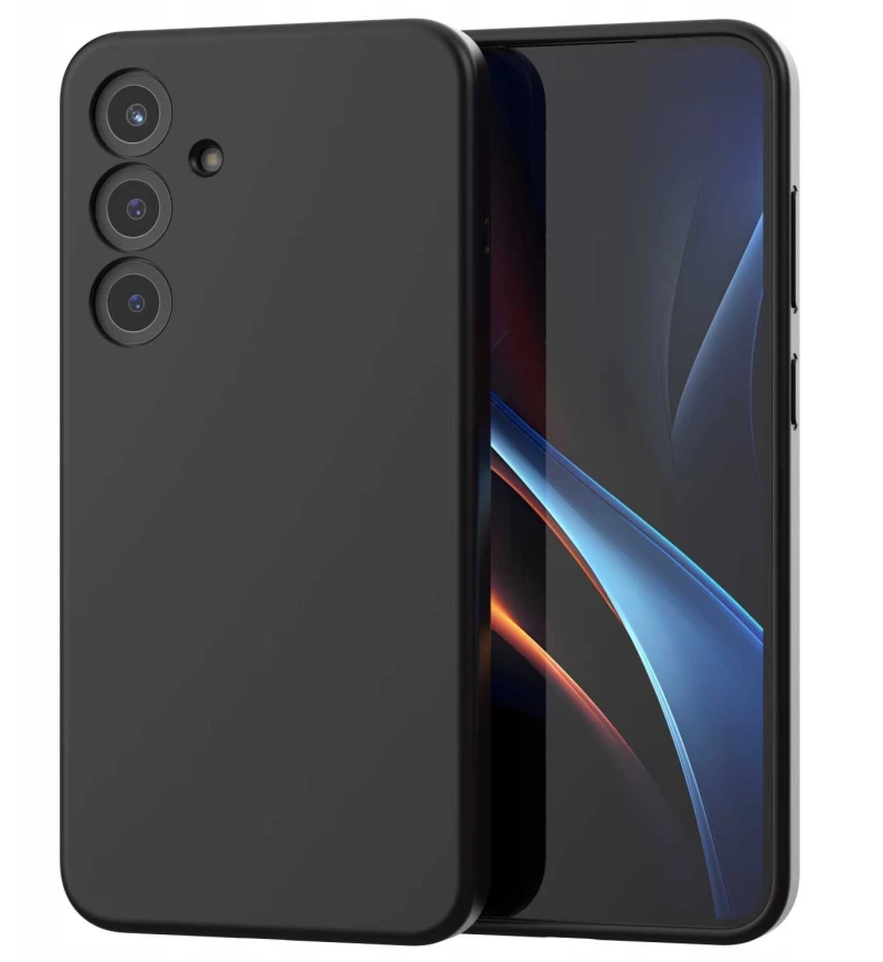 Θήκη Samsung Galaxy S25 Plus Spacecase Silicone Magnetic Case Σιλικόνης με MagSafe - Black (5905719114190)