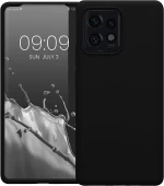 KWmobile Soft Flexible Rubber Cover - Θήκη Σιλικόνης Motorola Edge 40 Pro / Edge Plus 2023 - Black (61344.01)