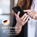 KWmobile Soft Flexible Rubber Cover - Θήκη Σιλικόνης Motorola Edge 40 Pro / Edge Plus 2023 - Black (61344.01)