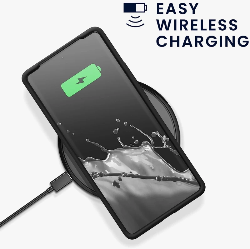 KWmobile Soft Flexible Rubber Cover - Θήκη Σιλικόνης Motorola Edge 40 Pro / Edge Plus 2023 - Black (61344.01)