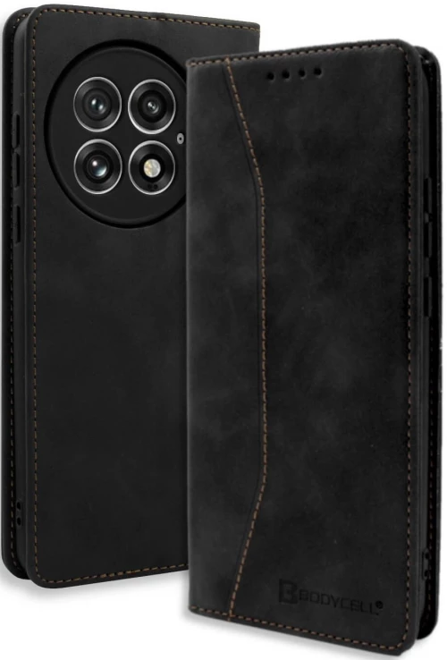 Θήκη OnePlus 13 Bodycell Book Case Πορτοφόλι - Black (5206015079825)