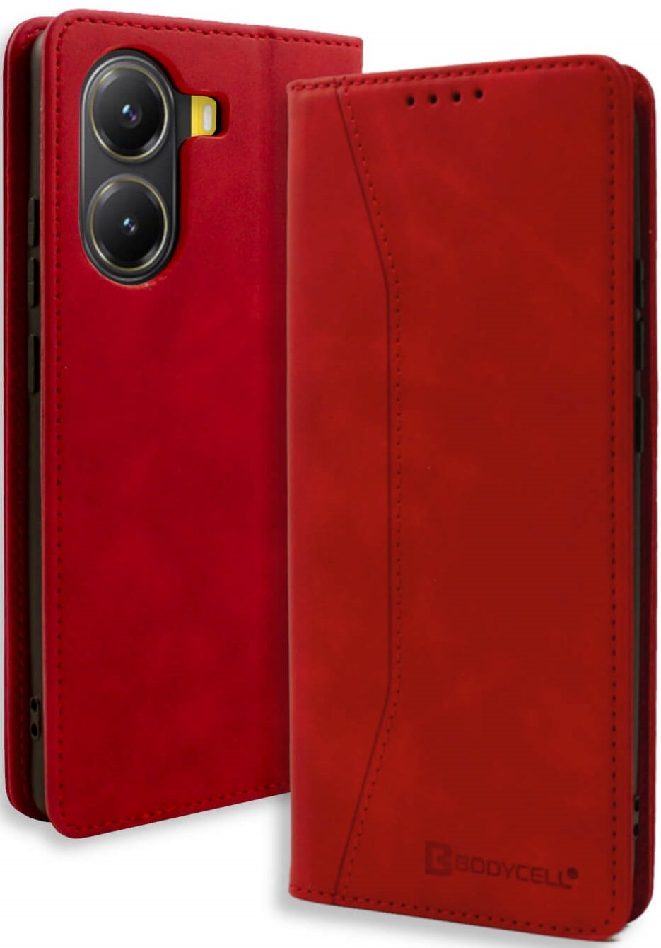 Θήκη Xiaomi Poco X7 Pro Bodycell Book Case Πορτοφόλι - Red (5206015080784)