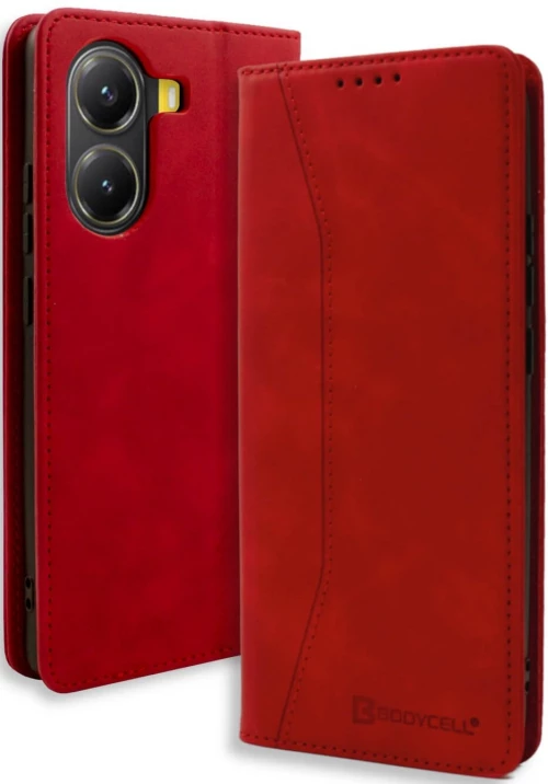 Θήκη Xiaomi Poco X7 Pro Bodycell Book Case Πορτοφόλι - Red (5206015080784)