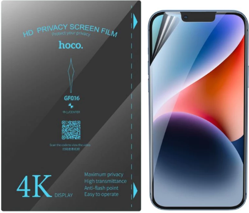 Μεμβράνη Προστασίας Samsung Galaxy S9 Plus Hoco Hydrogel Pro Privacy HD Screen Protector Απορρήτου Οθόνης 0.15 mm - Clear (HOCO-FRONT-PRC-002-059)