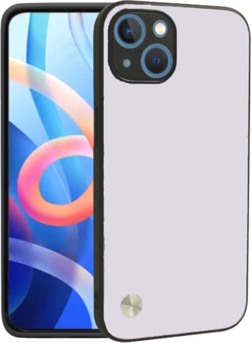 Θήκη iPhone 15 Plus Bodycell Vegan Cover Σκληρή - Light Blue (5206015075940)