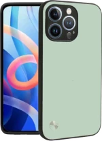 Θήκη iPhone 13 Pro Max Bodycell Vegan Cover Σκληρή - Light Green (5206015075711)