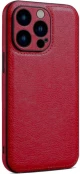 Θήκη iPhone 13 Pro Max Bodycell Prestige Backcover με Πλαίσιο Κάμερας - Red (5206015068225)