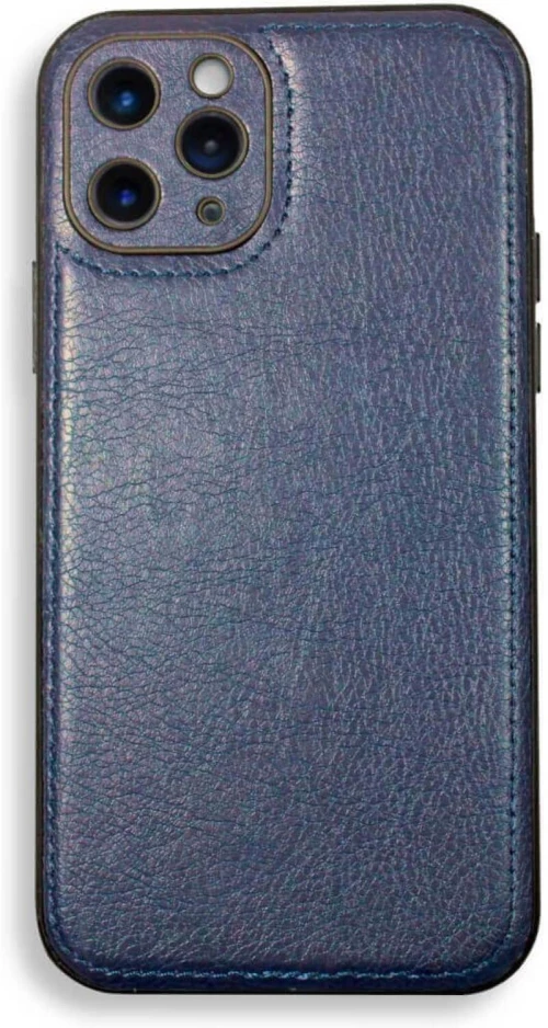 Θήκη iPhone 11 Pro Bodycell Prestige Backcover με Πλαίσιο Κάμερας - Blue (5206015067921)