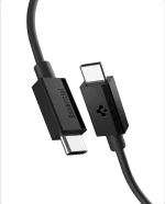 Καλώδιο Type-C Spigen Essential EB6020CC Φόρτισης & Μεταφοράς Δεδομένων σε Type-C 200cm 60W - Black (ACA08720)