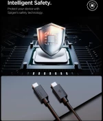 Καλώδιο Type-C Spigen Essential EB6020CC Φόρτισης & Μεταφοράς Δεδομένων σε Type-C 200cm 60W - Black (ACA08720)