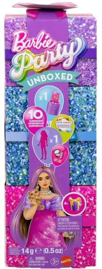BARBIE PARTY UNBOXED SURPRISE GLAM PARTY - CURVY (#JFY67)