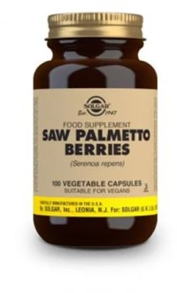 Solgar Saw Palmetto Berries, 100 Φυτικές Κάψουλες