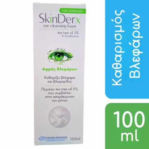 Zwitter Skinderx Αφρός Βλεφάρων 100ml
