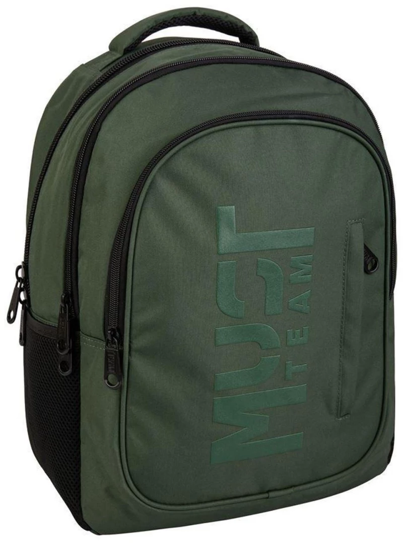 Σακίδιο Πλάτης Must Eternal 32x18x43cm 3 Θήκες Πράσινη 000586365