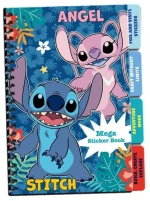 Αυτκόλλητα Τετράδιο Σπιράλ Lilo & Stitch