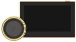 Ezviz Wireless Peephole Door Viewer hp2 Gold (Ezvhp2gold)