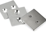 Μεταλλικό Αντικρίσμα 40x40x3mm Οπή Φρέζα