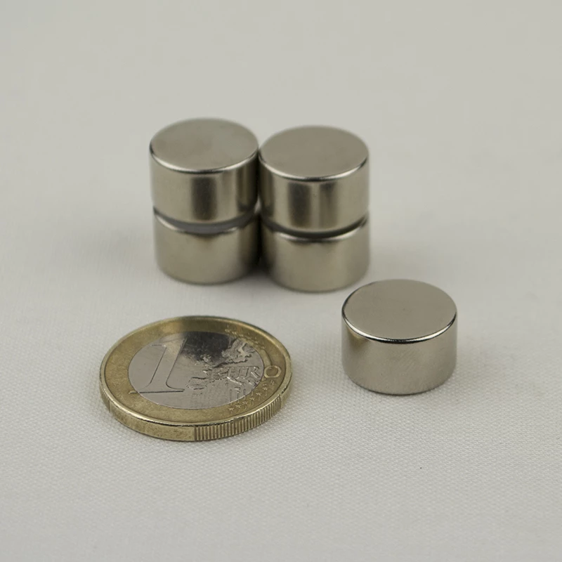 Μαγνήτης Δίσκος Φ15x5mm Νεοδυμίου Δύναμη Έλξης 4,5kg