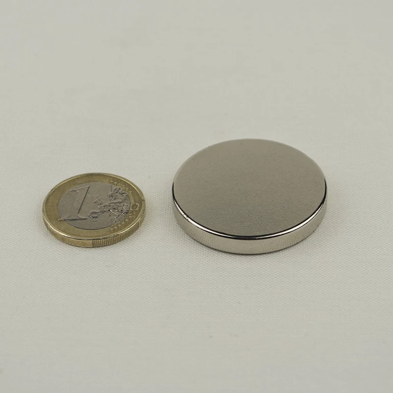 Μαγνήτης Δίσκος Φ35x5mm Νεοδυμίου Δύναμη Έλξης 12kg