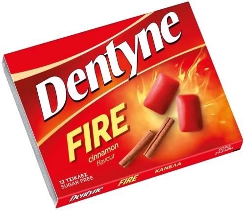 Dentyne Fire Γεύση Κανέλα 12τμχ