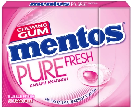Mentos Pure Fresh Bubblefresh 30gr
