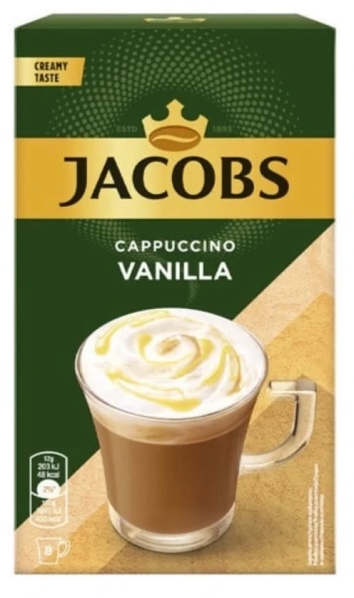 Jacobs Cappuccino Vanilla 8x12gr