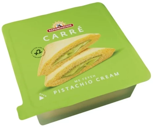 Καραμολέγκος Carre Pistachio 2x50gr