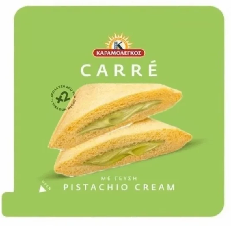 Καραμολέγκος Carre Pistachio 2x50gr