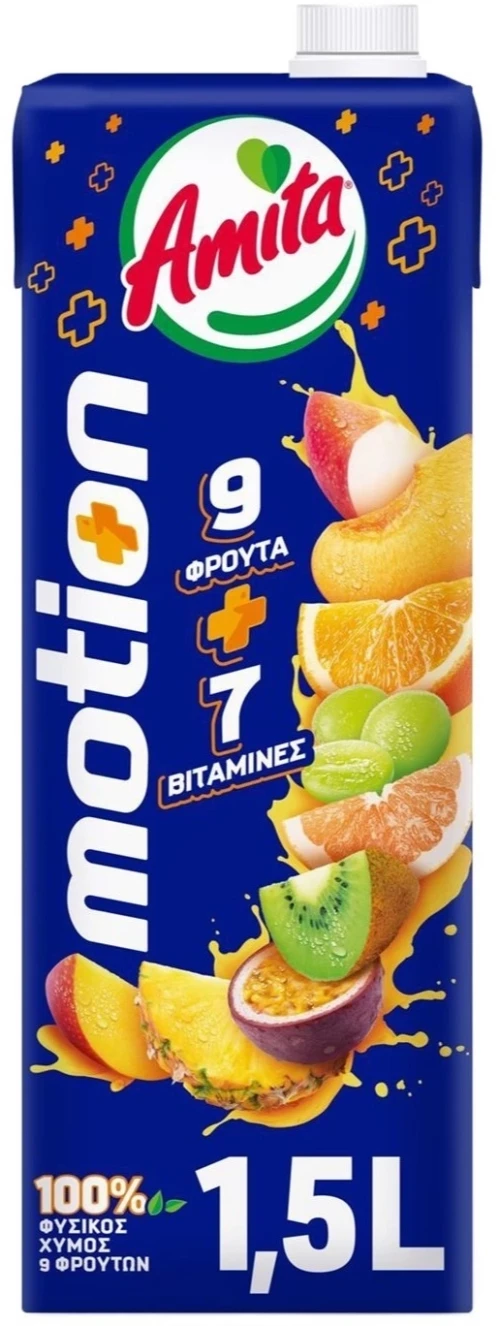 Amita Motion 9 Φρούτα 1,5lt