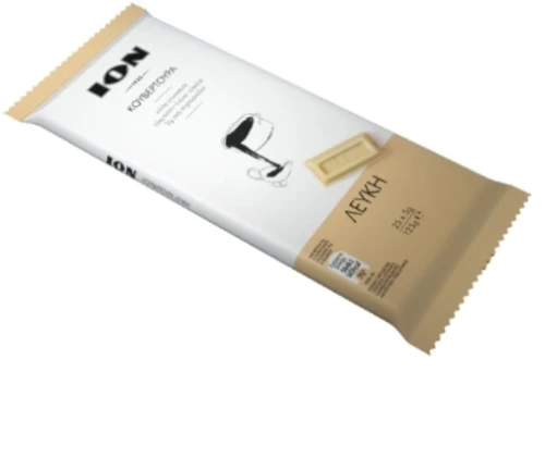 ION Σοκολάτα Κουβερτούρα Λευκή 125gr