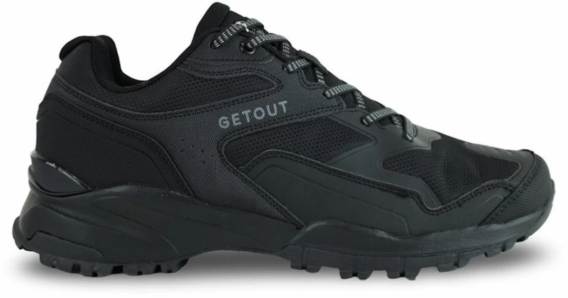 Παπούτσι Sneakers unisex αθλητικού τύπου outdoor μαύρο Helion Lacuna