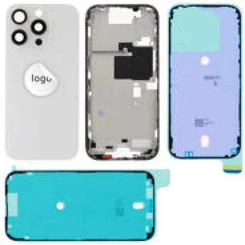 For iPhone/iPad (AP16P0024WP) Rear Cover (Pulled) - White, For iPhone 16 Pro